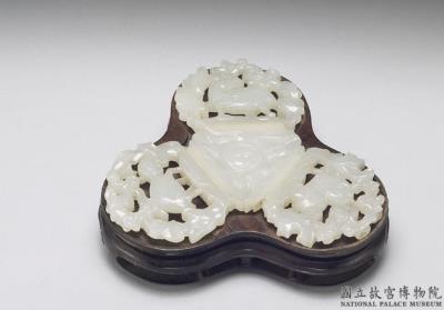 图片[2]-Four-part white jade paper weight-China Archive